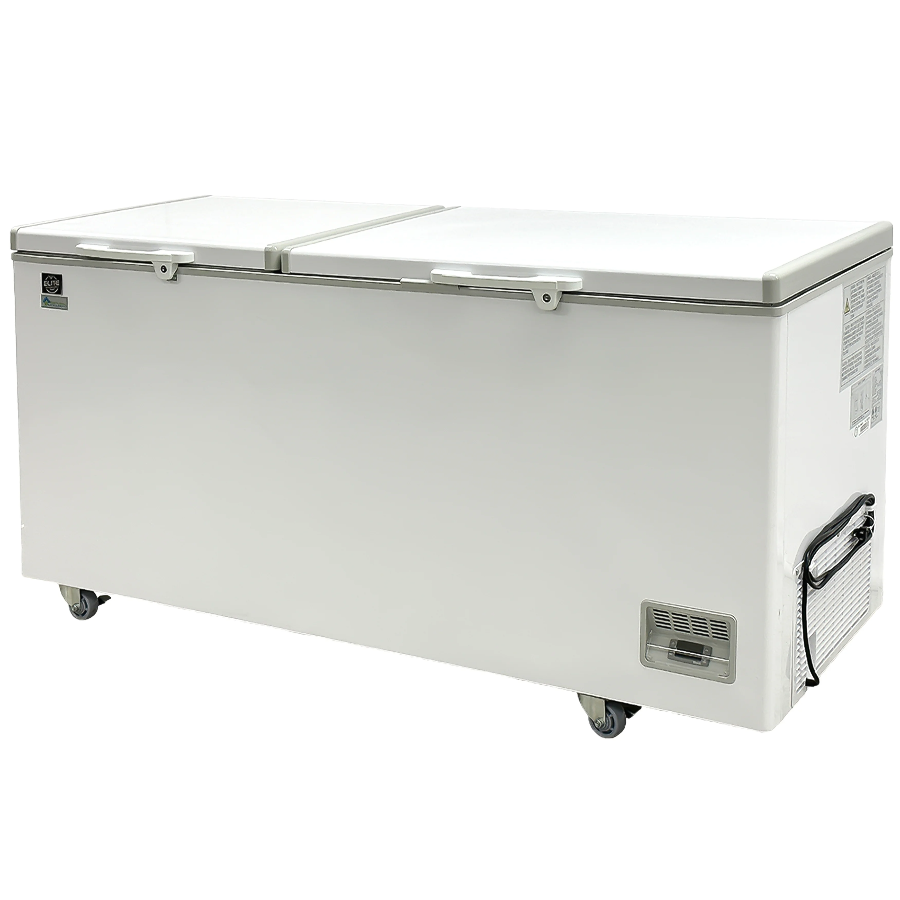 72 in. Commercial Chest Freezer 18 Cu.Ft. Deep Freezer with Top Open Door White
