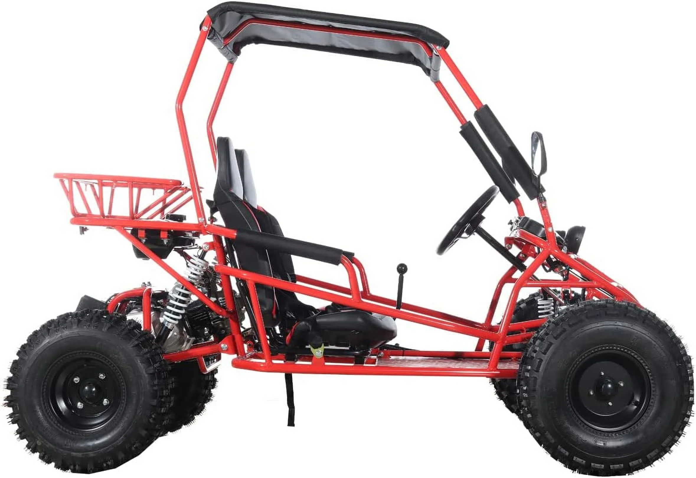 X-Pro New Rover 125cc Gas Powered Go Kart 3 Semi-Automatic Transmission w/Reverse Big 18