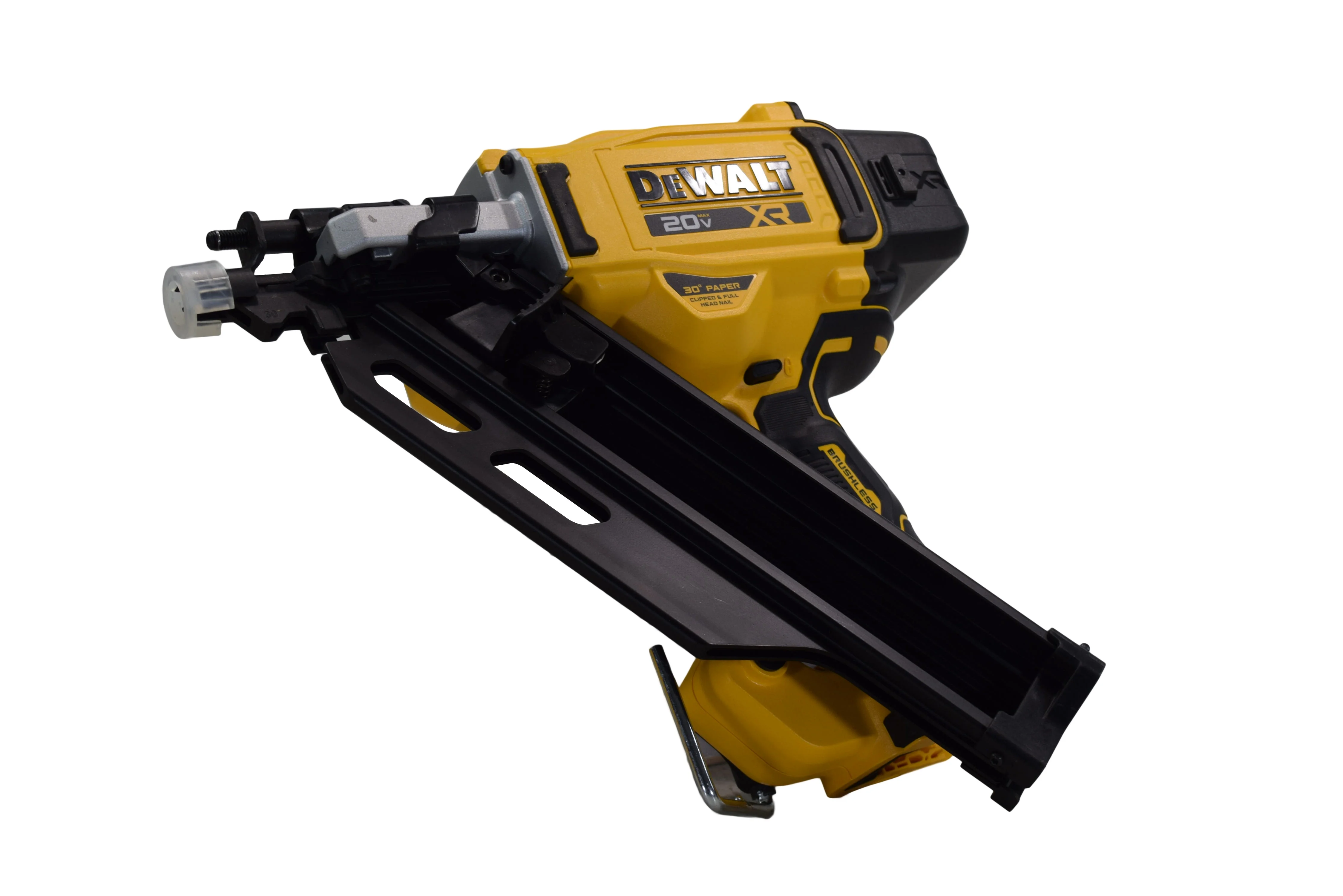 DEWALT DCN930B 20V MAX PNEUMATIC BRUSHLESS CORDLESS 30�� PAPER TAPE FRAMING NAILER (TOOL ONLY)