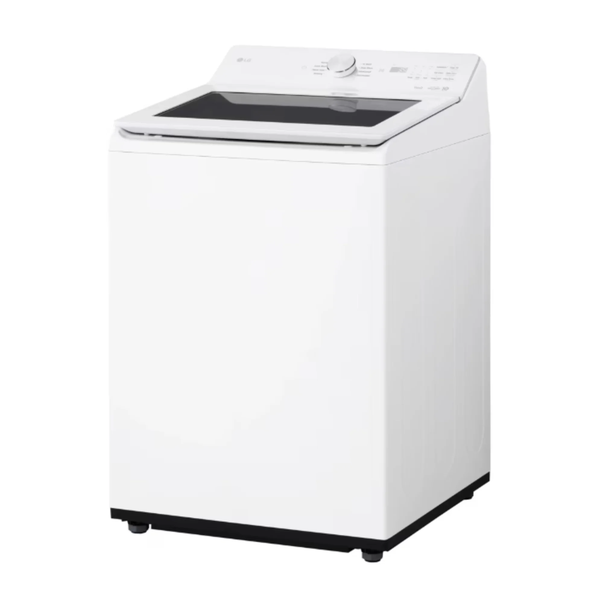 LG 27 Inch Smart Top Load Washer with 5.0 cu ft Capacity, Smart Pairing,Powerful Jet Spray, and Electronic Controls in White WT8200CW