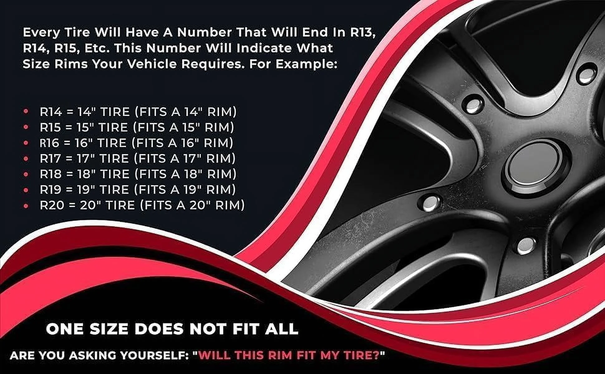 18x7.5 inch New Alloy Rim for 2019-2021 Volkswagen Golf Painted Black (Gloss)