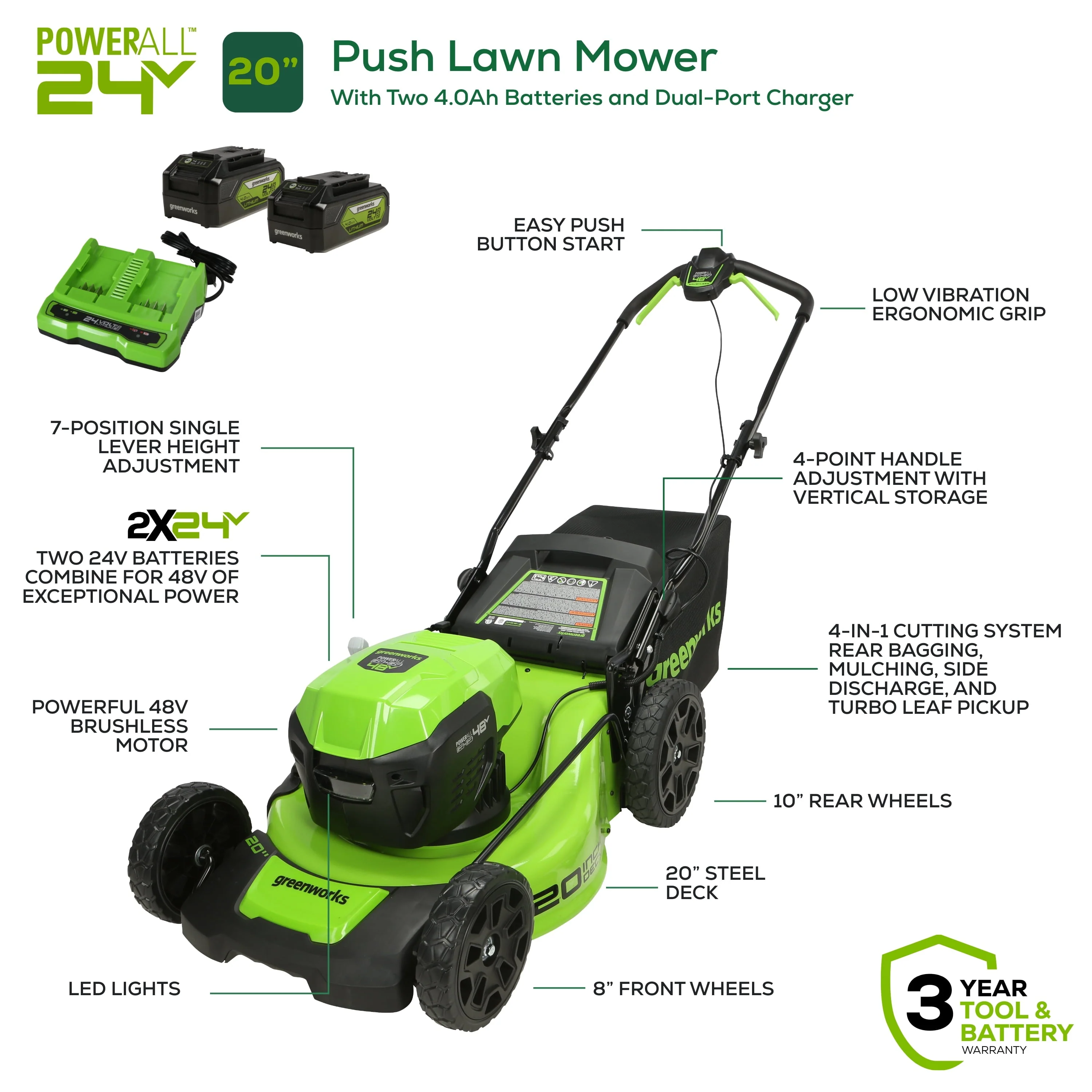 Greenworks 48V 20