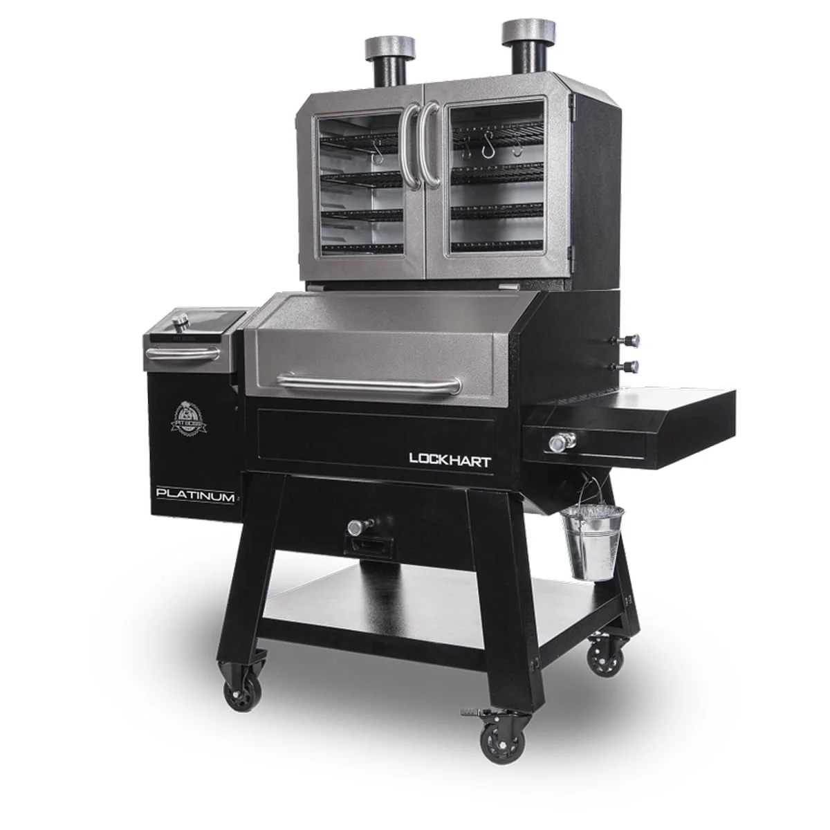 Pit Boss Platinum Lockhart Wi-Fi® and Bluetooth® Wood Pellet Grill and Smoker