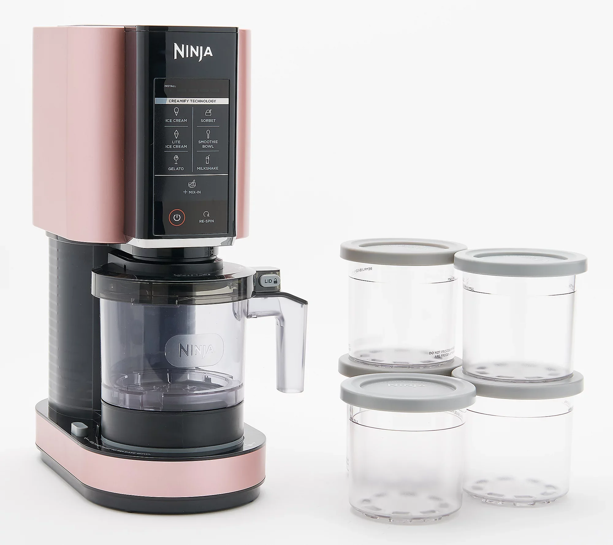 Ninja K55255 CREAMi 7-in-1 Frozen Treat Maker w/ Extra Pints