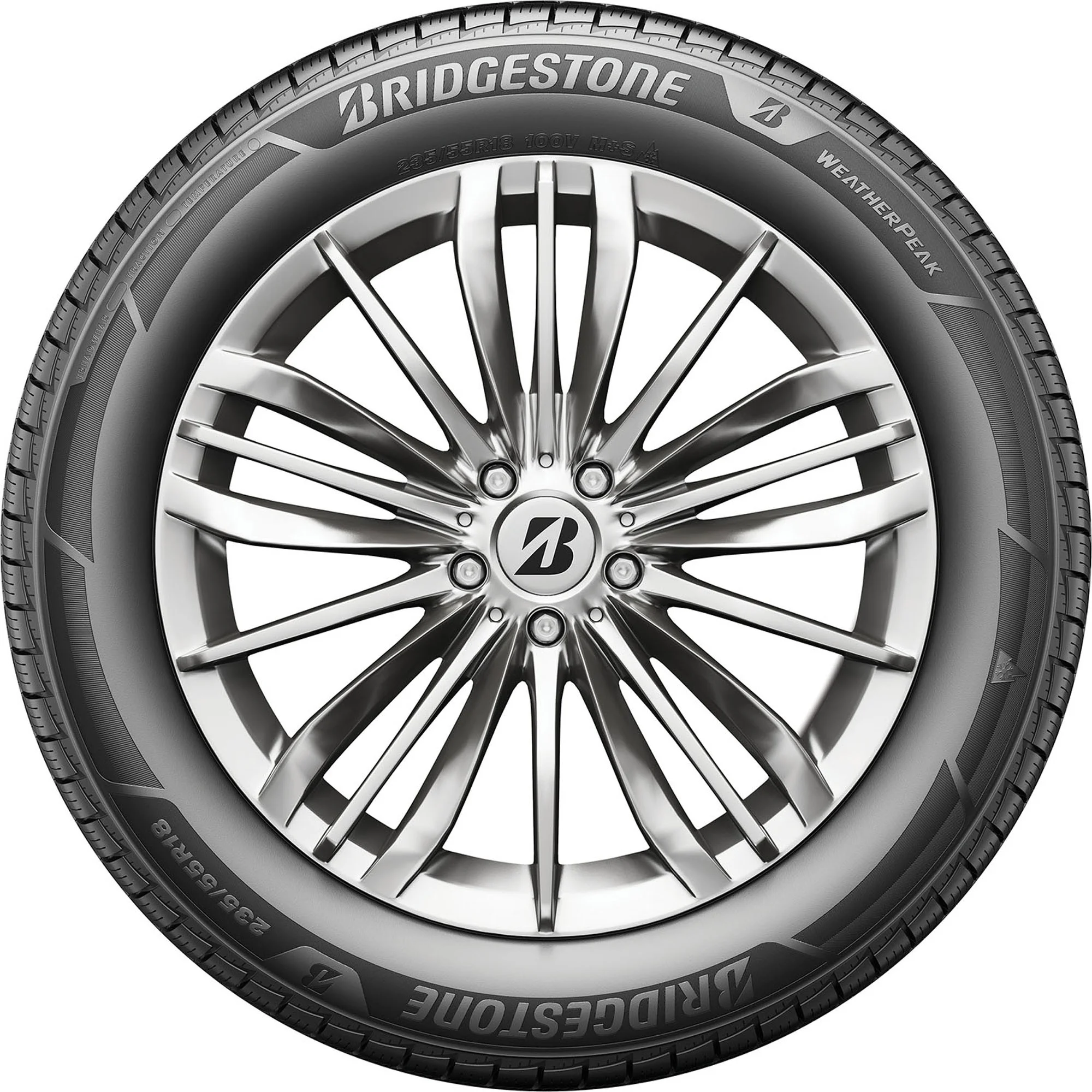 Bridgestone Weatherpeak All Weather 225/55R18 98V Passenger Tire