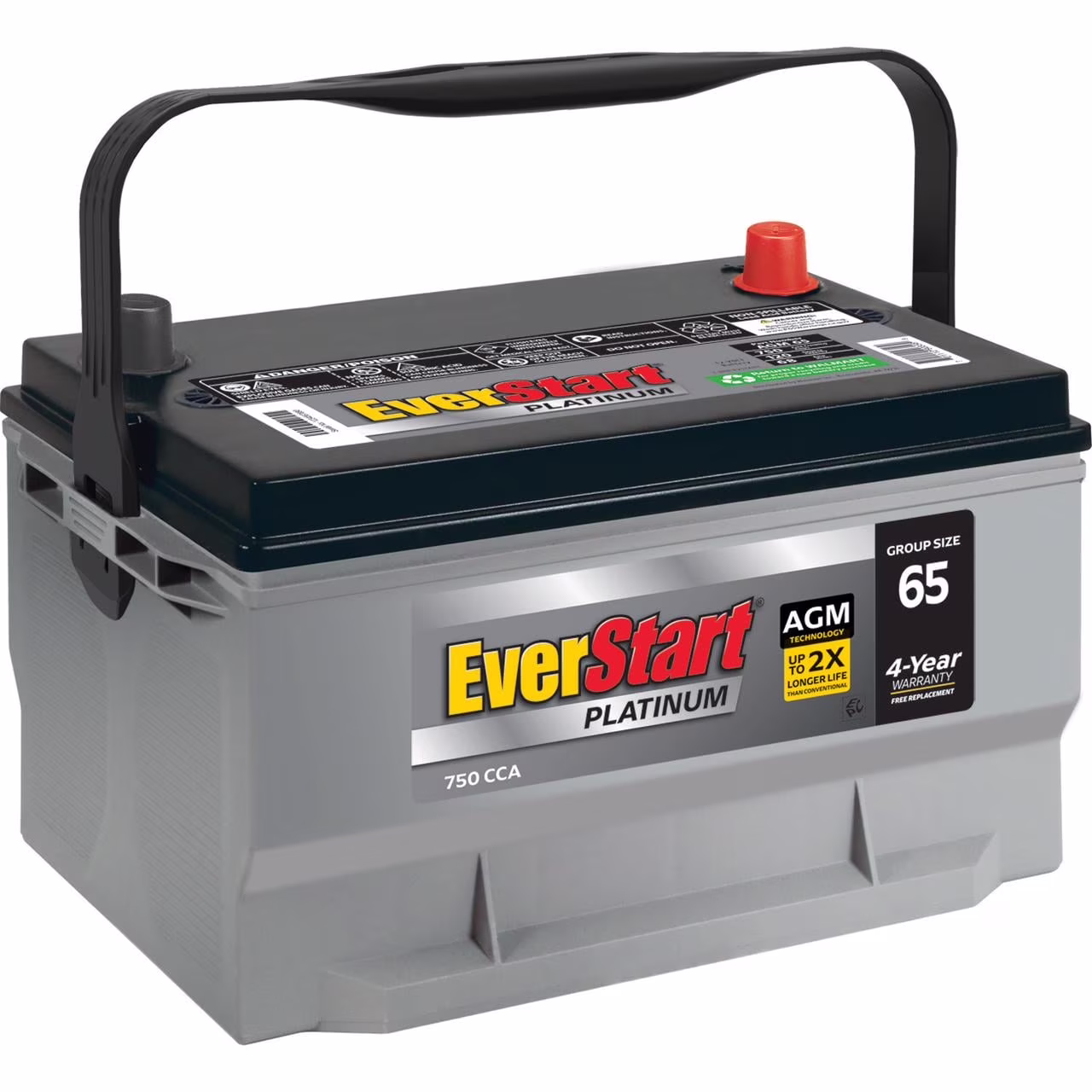 EverStart Platinum AGM Battery, Group Size 65