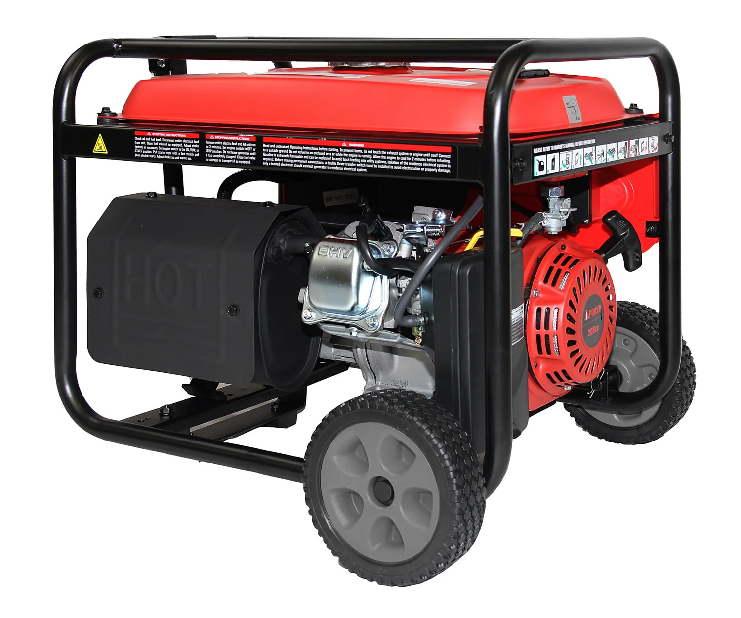 Ai Power 4000W Gasoline Generator With Wheel Kit